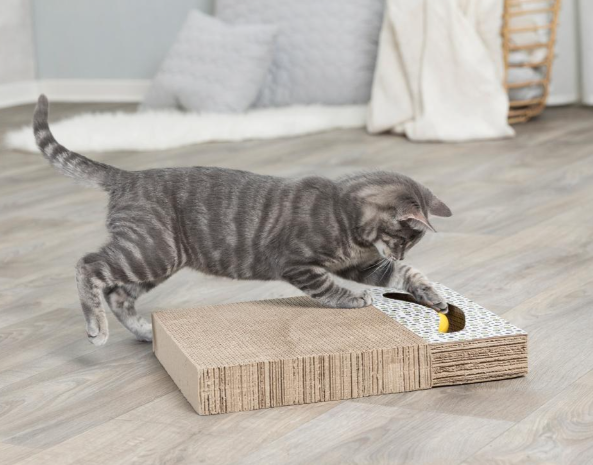 Kradsebræt med legetøj