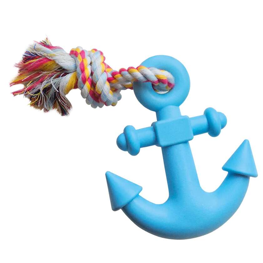 Floating anker med reb