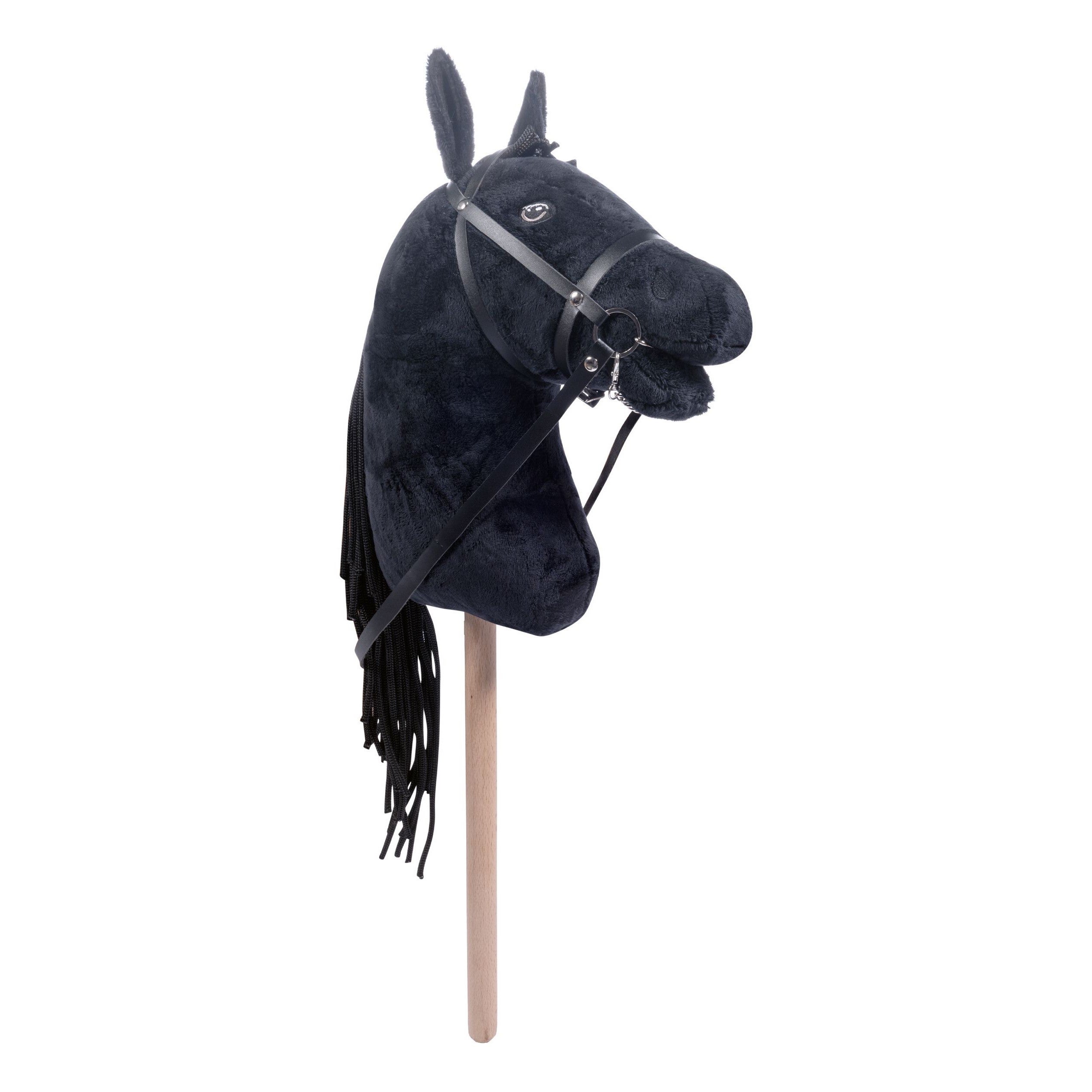 HKM Hobby Horse Kæphest - Aftagelig Trense, 40cm - Sort