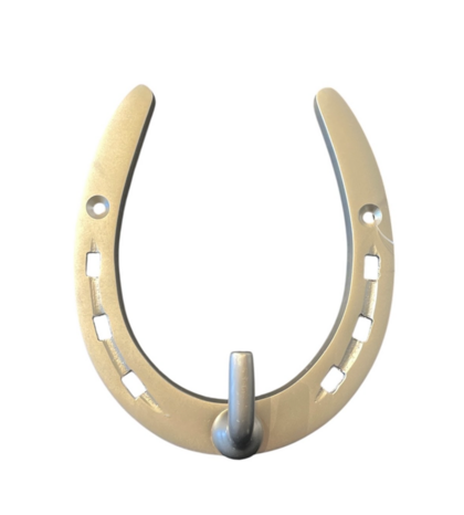 Hesteskokrog af messing 