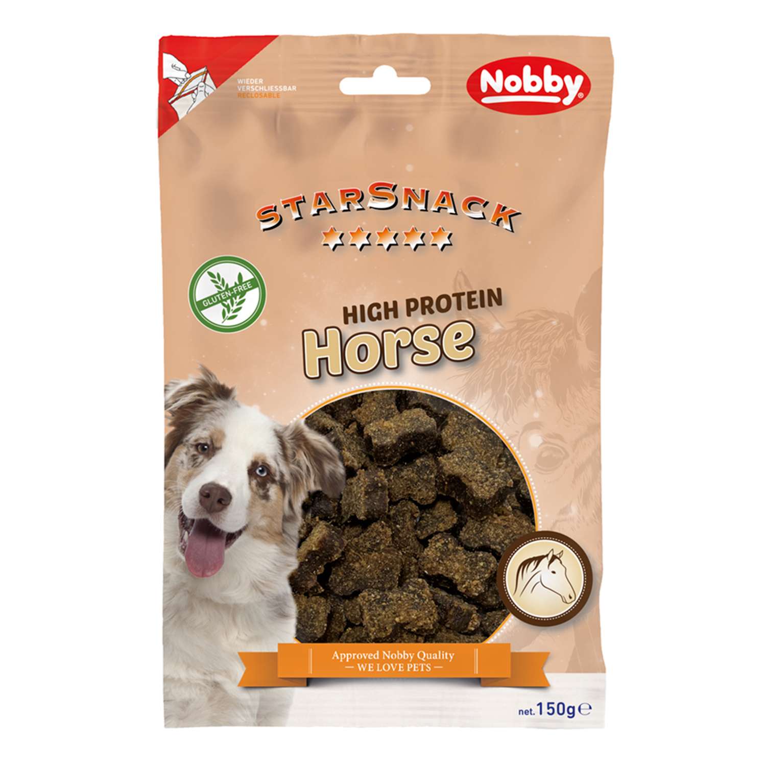 StarSnack high protein hest 150 gram