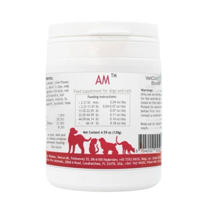 AM pulver hund & kat 130 gram