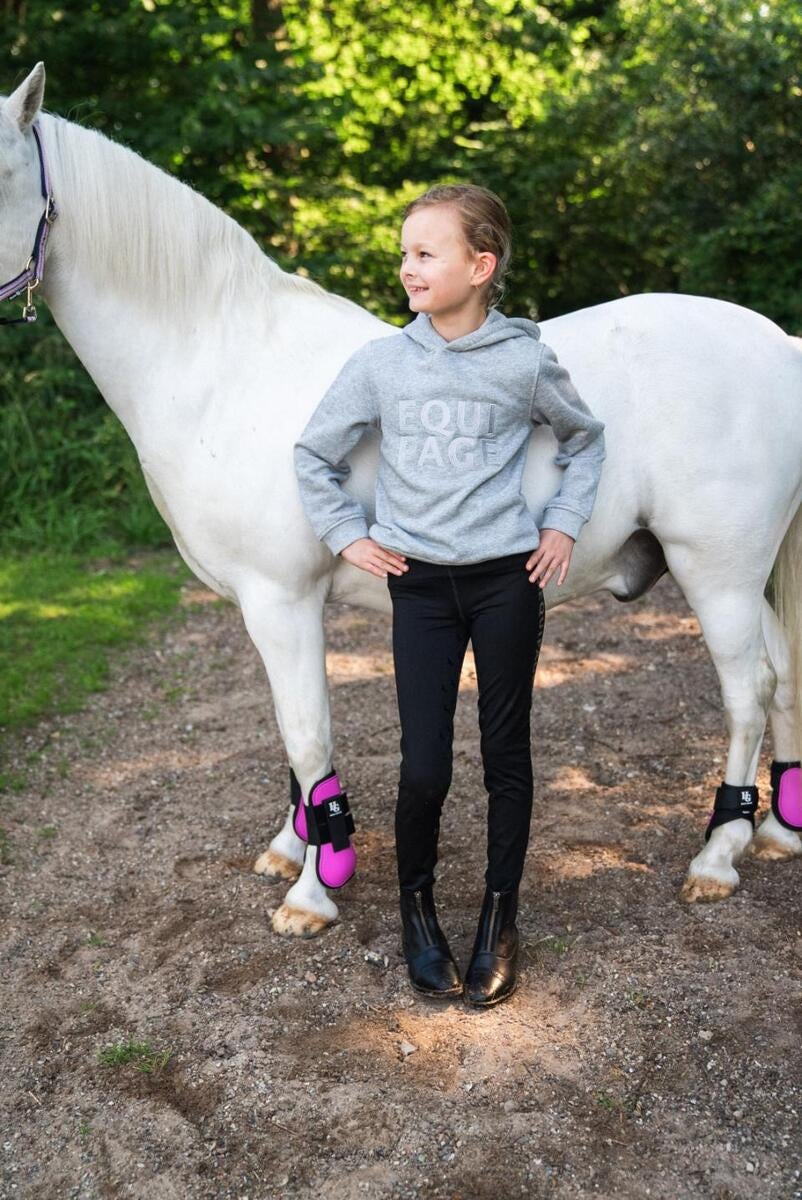 KIDS Teela hoodie Grå