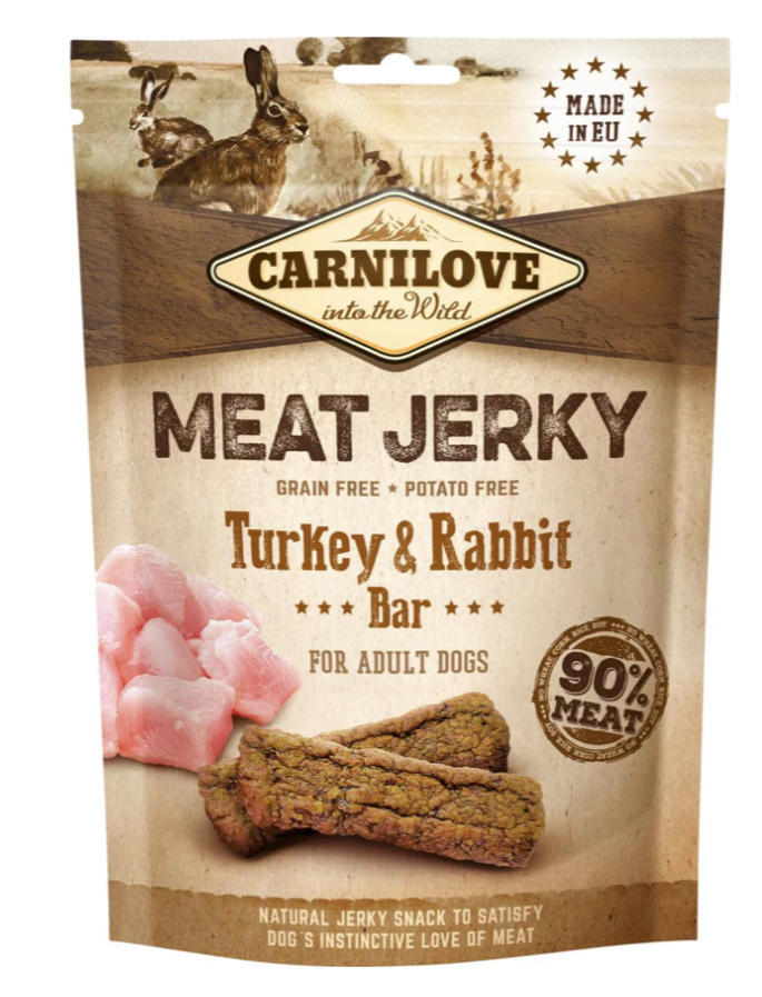 Jerky Turkey/Rabbit 100 gram