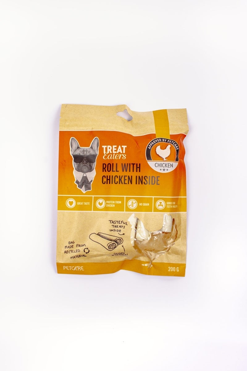 Roll whit chicken inside 200 gram