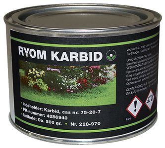 Karbid 500 gram