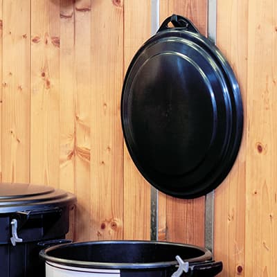 Ophængskrog plast lille 5 stk. 