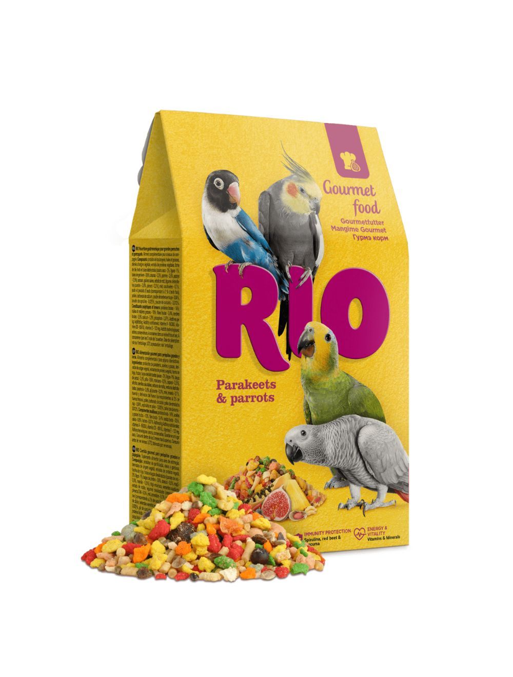 Gourmet Parakit/Papegøje 250 gram