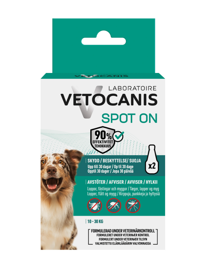 Anti-parasit spot on hund