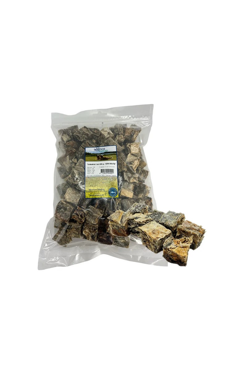 Naturlige torskeskind i tern