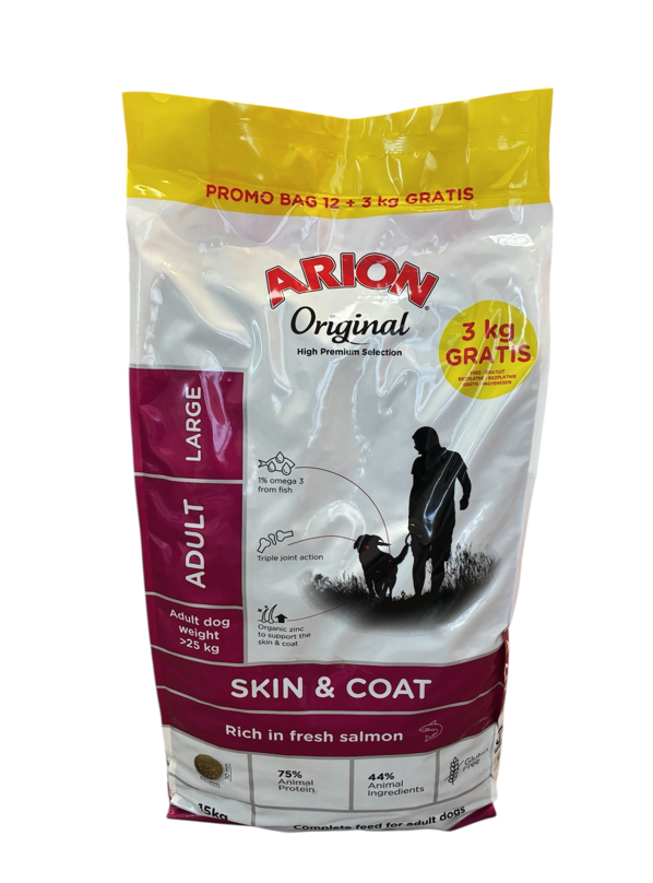Original Skin & coat large 12+3 kg