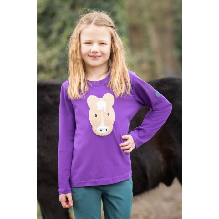Langærmet bluse Amina Kids 