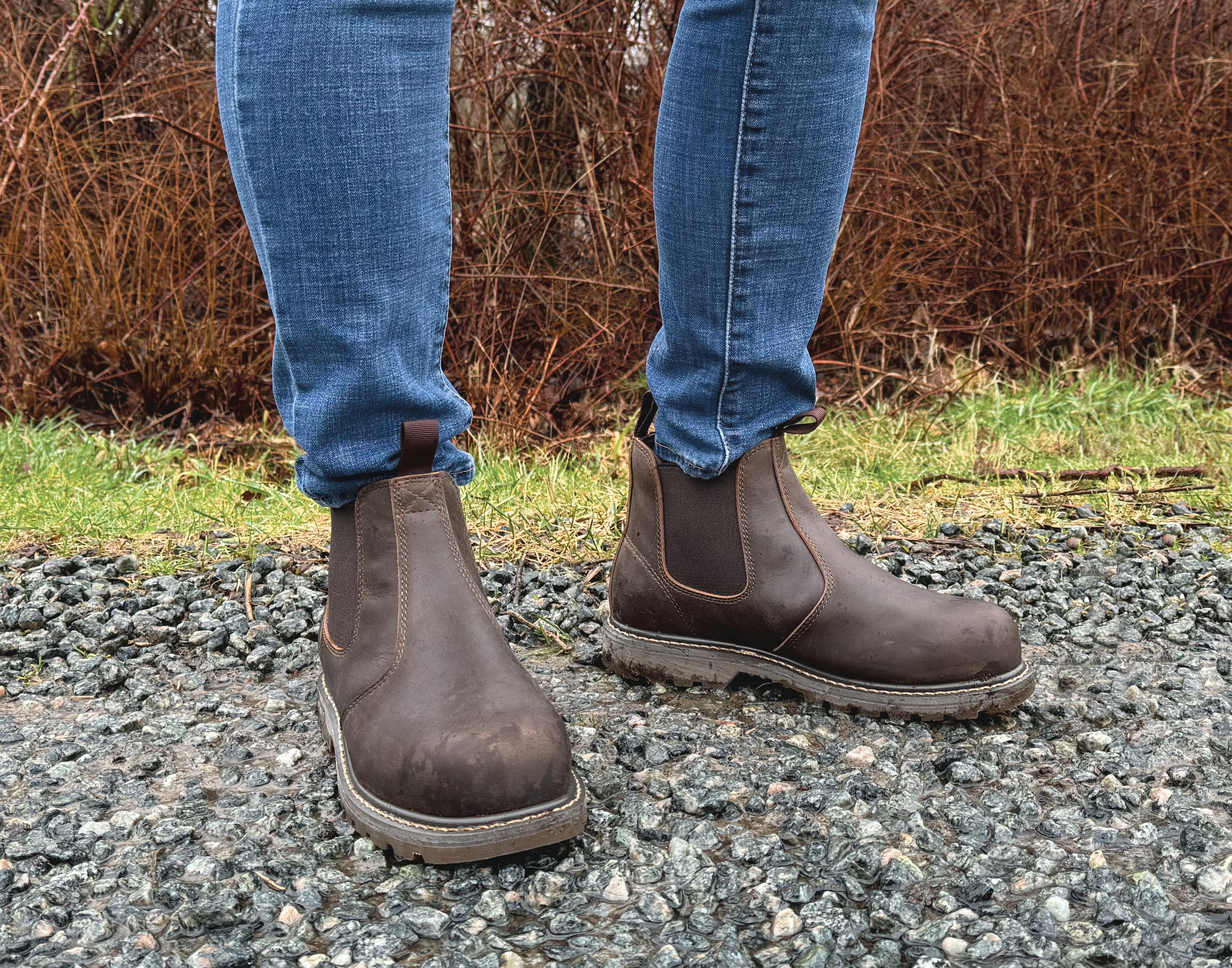 Fritidsstøvle Rico brun skind