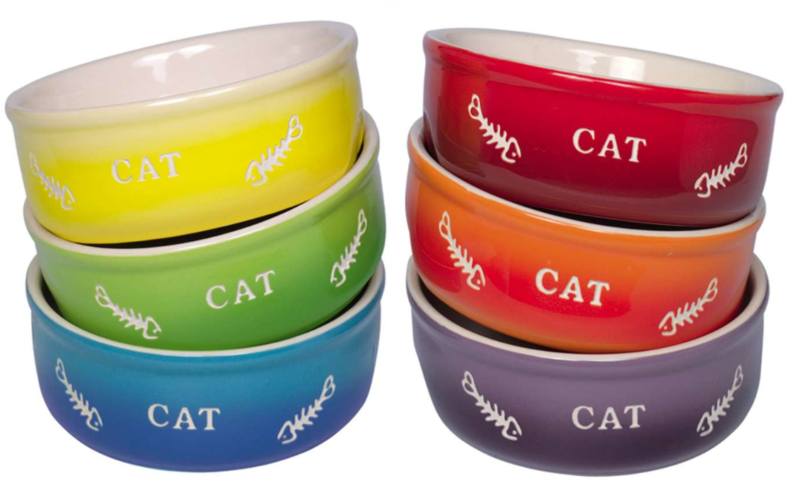 Keramikskål til kat Gradient