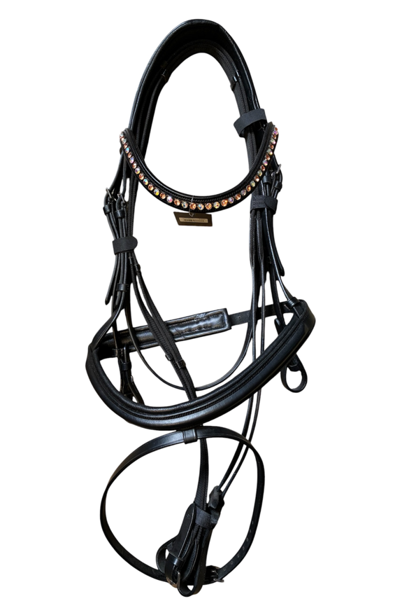 Trense Emi 22.1 kombineret næsebånd str. xfull
