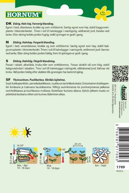 Blomsterfrø A Løvemund