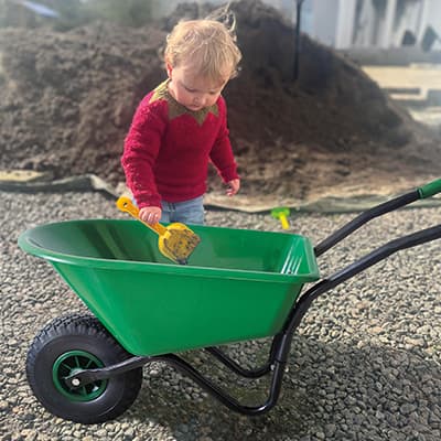 Juniorbør punkterfri 30 liter