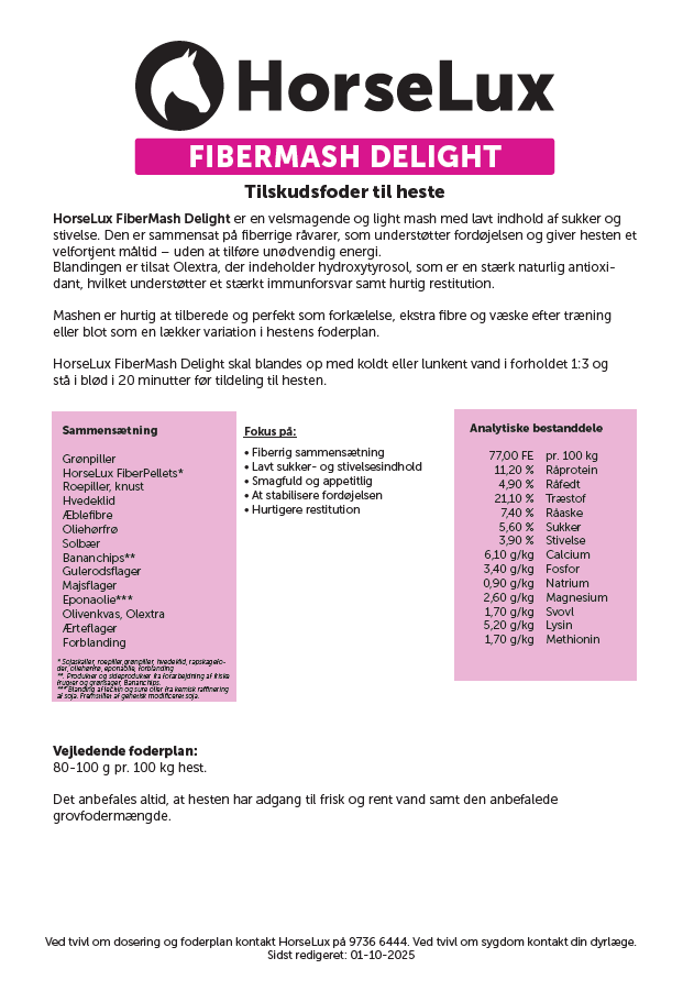 FiberMash DeLight 15 kg