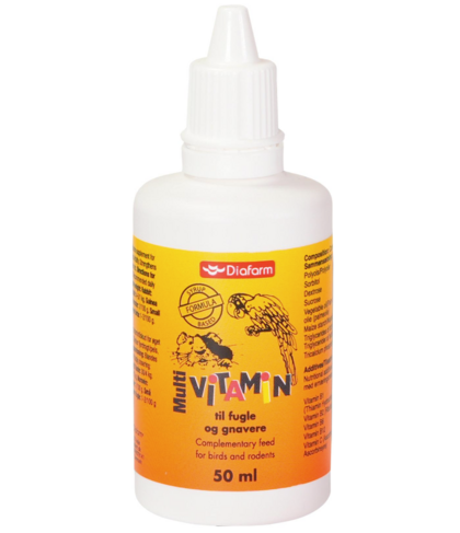 Multivitamin fugl/gnaver 50 ml 