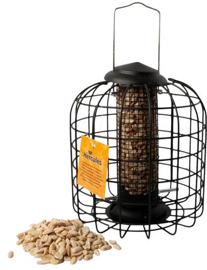 Foderautomat nødder med gitter 22 cm