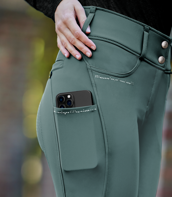 Mathilde Glam højtaljet ridebuks 