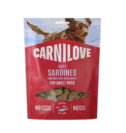 Semi-Moist snack sardin 200 gram
