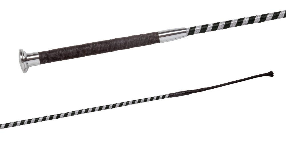 Dressurpisk satin glitter ass. farve