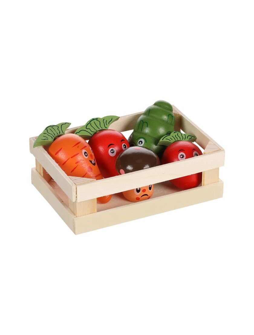 Gnaverlegetøj grøntsagskurv