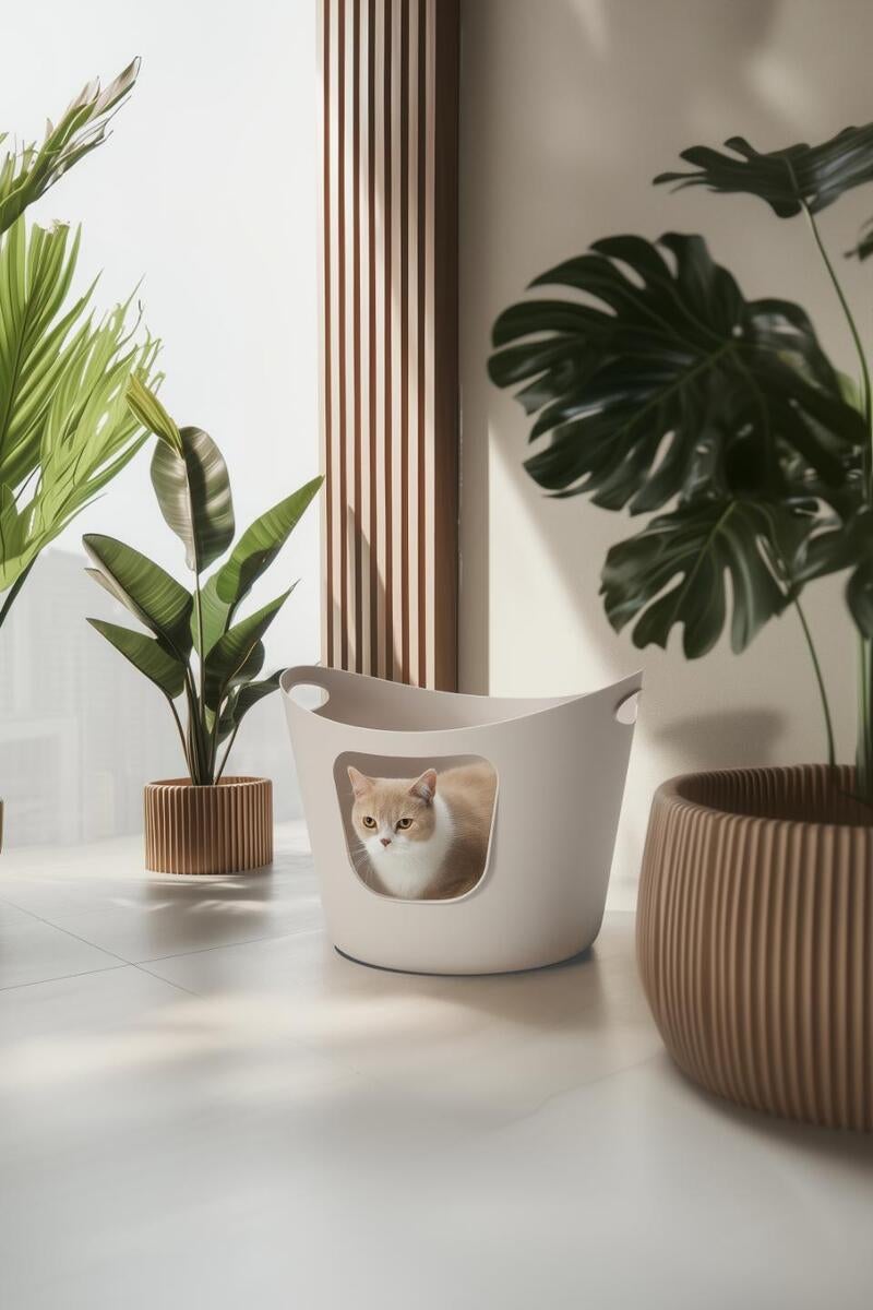 Flex-a-loo fleksibel kattebakke