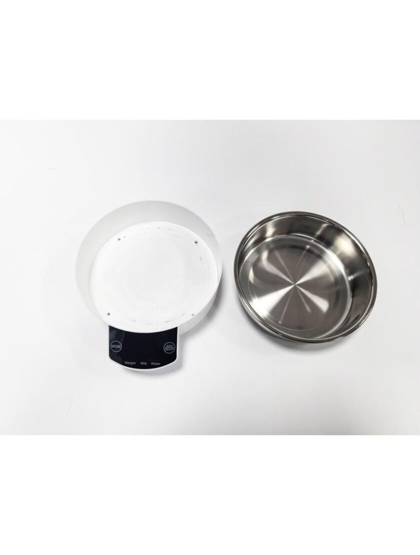 Foderskål med vægt