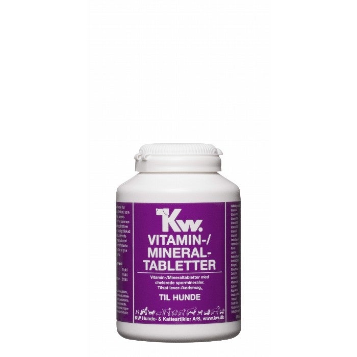 Vitamin/mineral tabletter 250 stk.