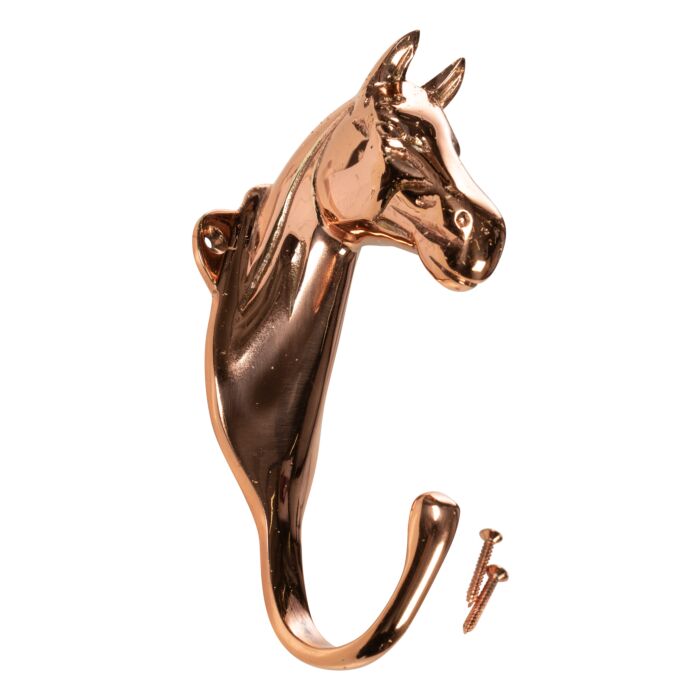 Hestehovedkrog af messing 
