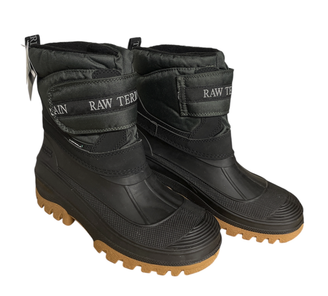 Tommy støvle med fór og velcro - voksen