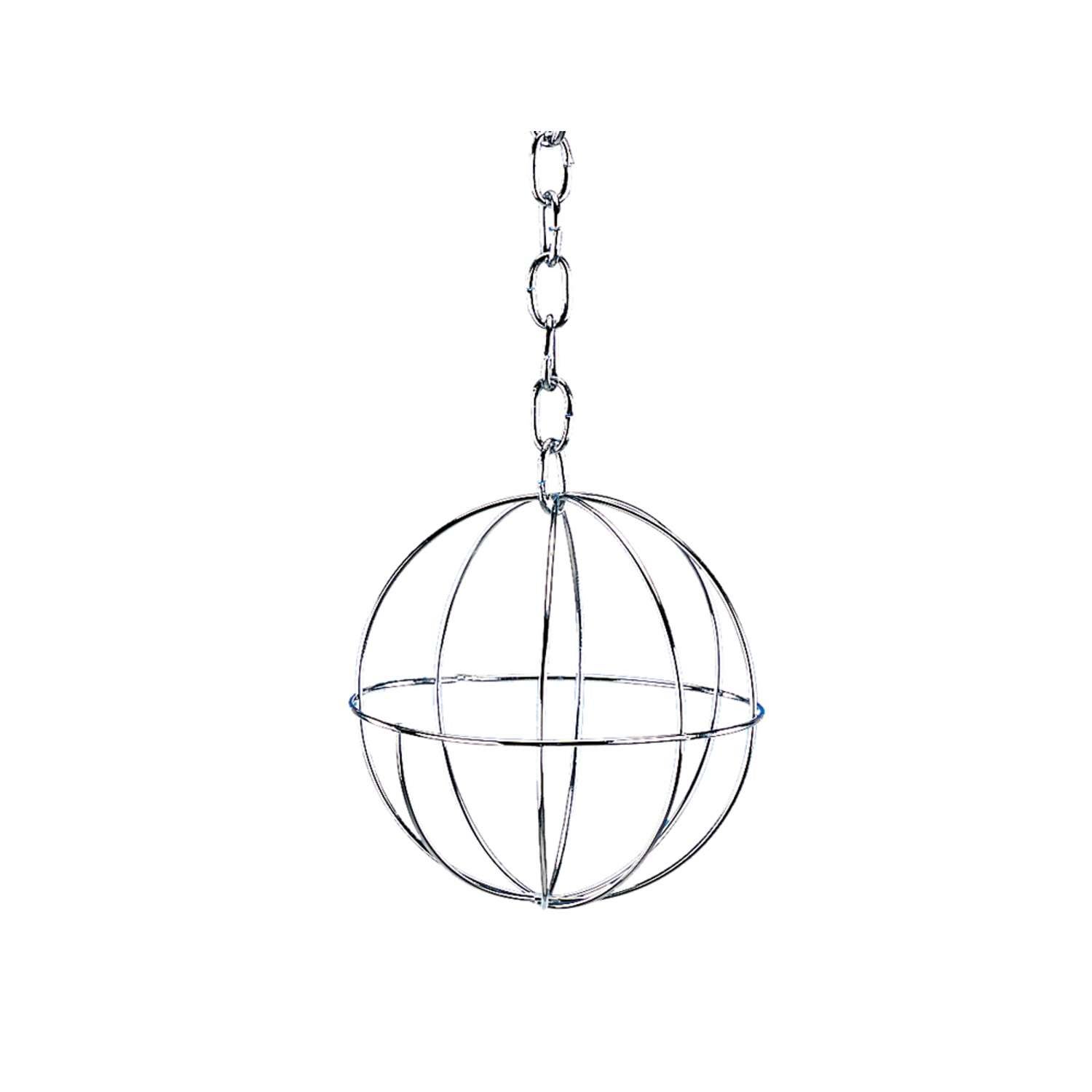 Gnaver foderbold metal 8 cm