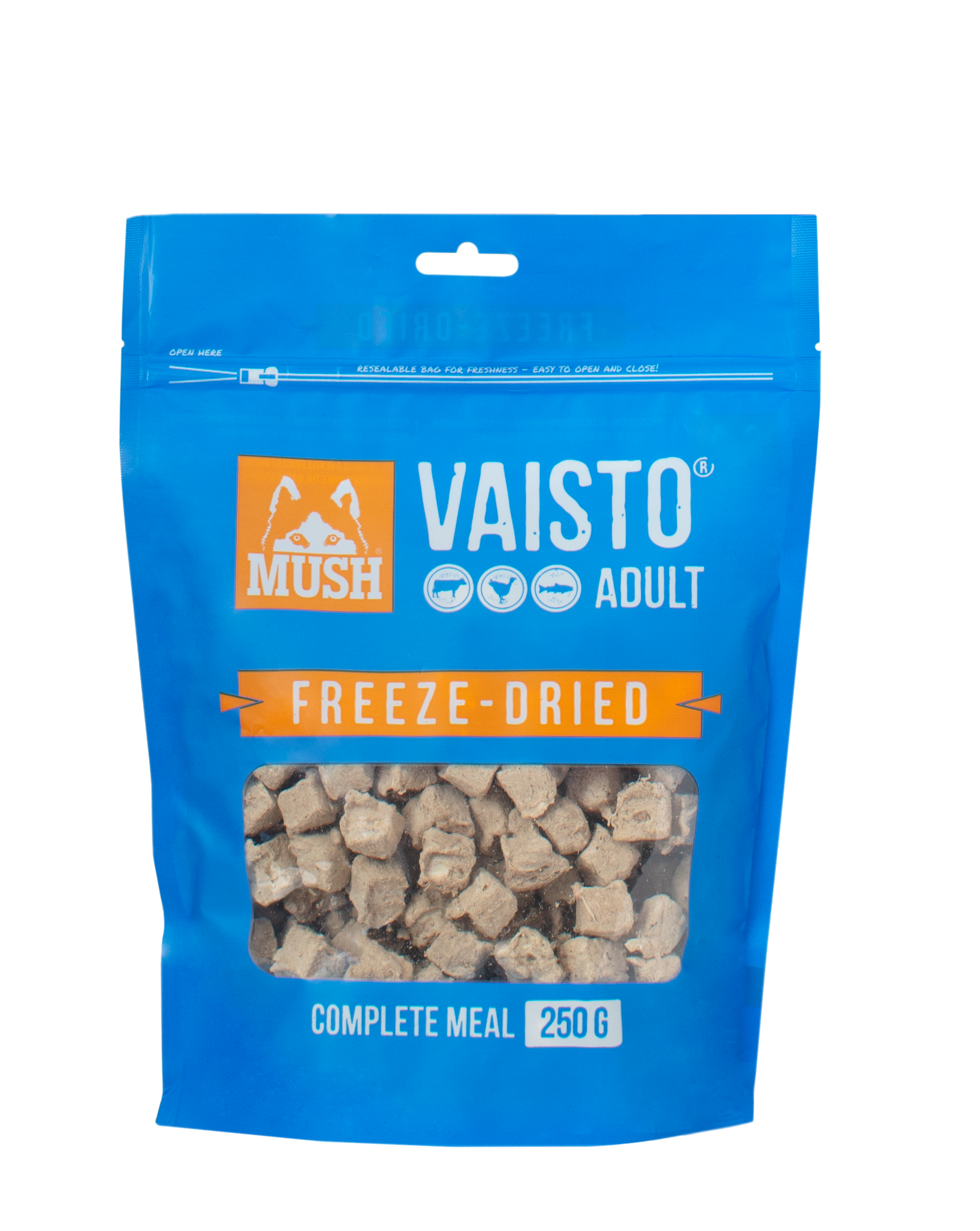 Vaisto frysetørret blå