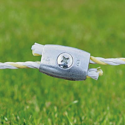 Rebsamler med skrue alu. 5 stk