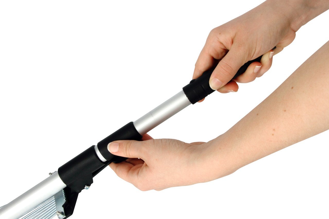 Kerbl Gødningsskraber Justerbar teleskophåndtag