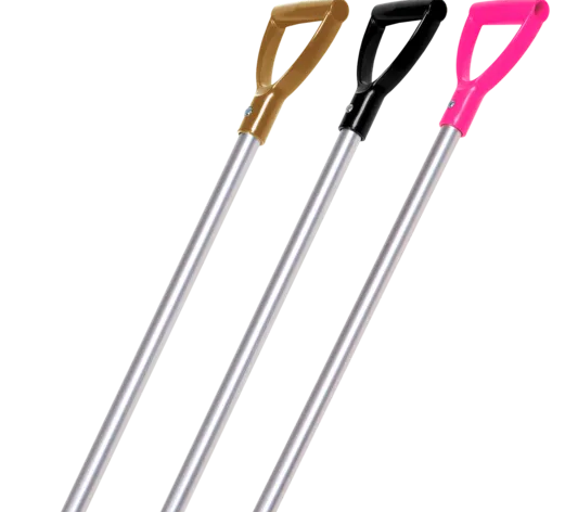 Aluskaft m. D-greb til spångreb 115 cm