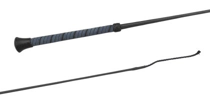 Dressurpisk nylon suregrip ass. farve