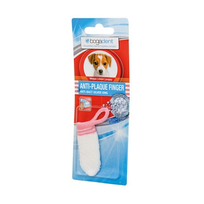 Anti-Plaque fingertandbørste til hvalpe