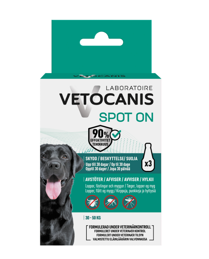 Anti-parasit spot on hund