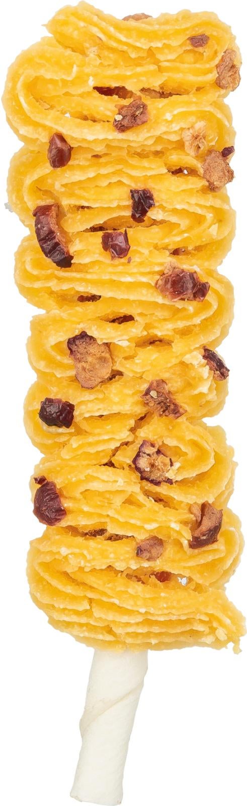 Lolly med kyllingebryst & tranebær