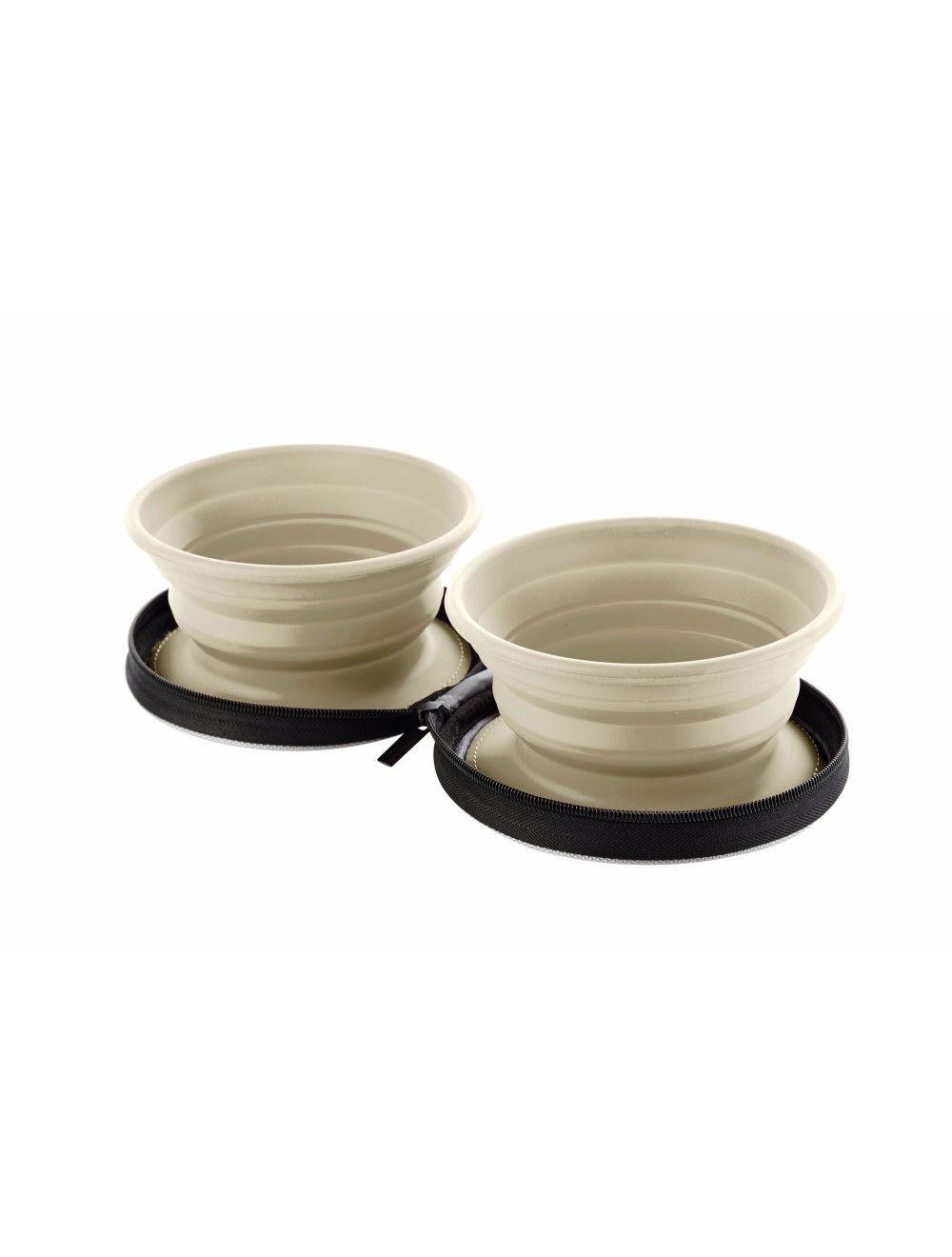 Silicone Rejseskål med taske List 750 ml