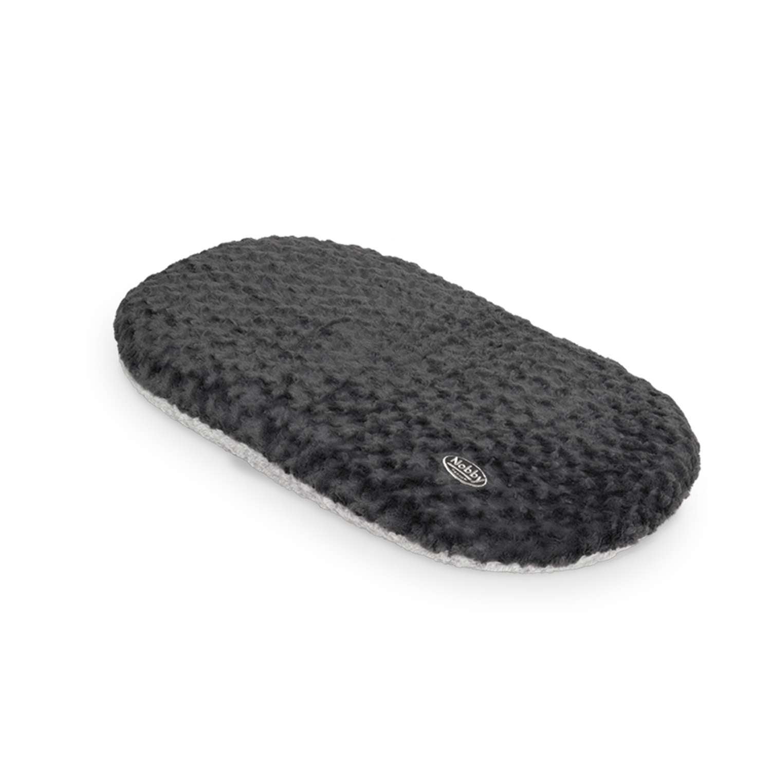 Cushion oval SEOLI - 47 x 31 cm - Grå