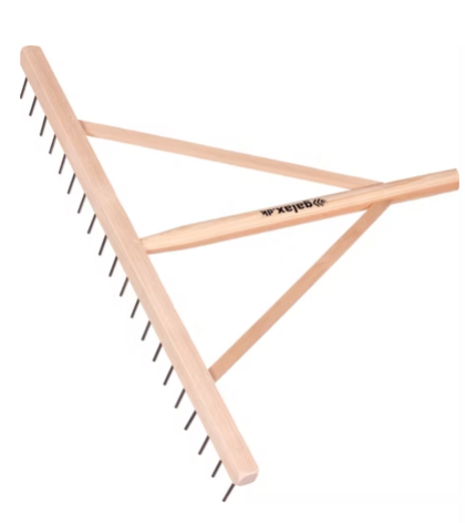 Trærive med ståltænder