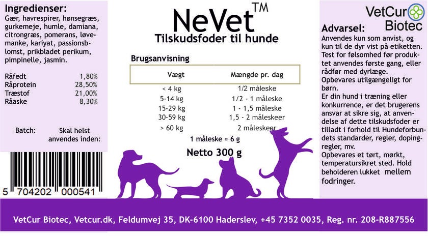 NeVet Hund 300 gram