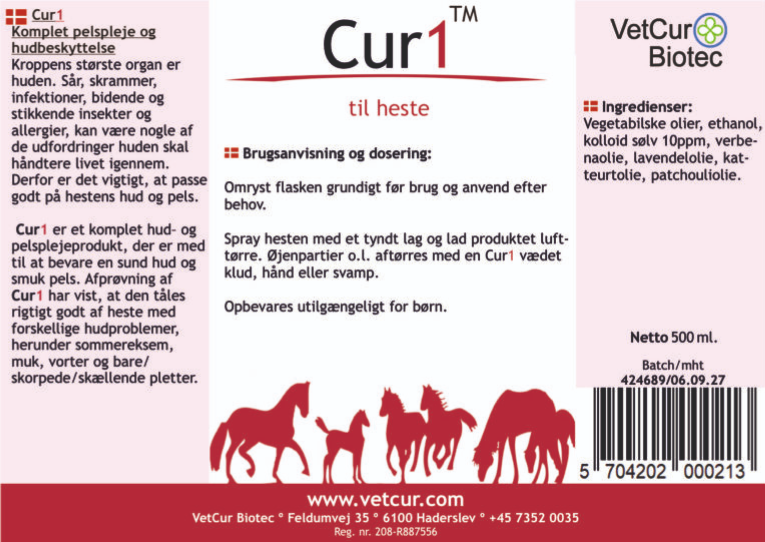 Cur1 hest  500 ml