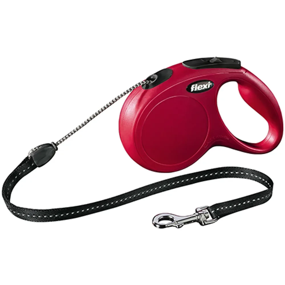 Flexi New CLASSIC XS Cord Leash 3m 8kg Red