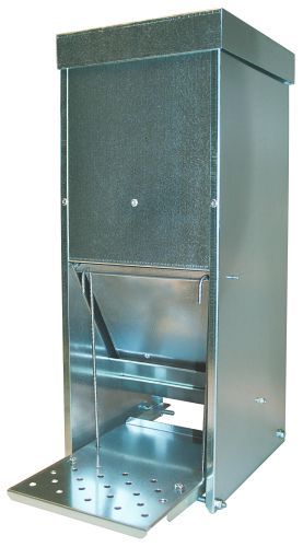 Fodersilo rottesikker galvaniseret 10 kg