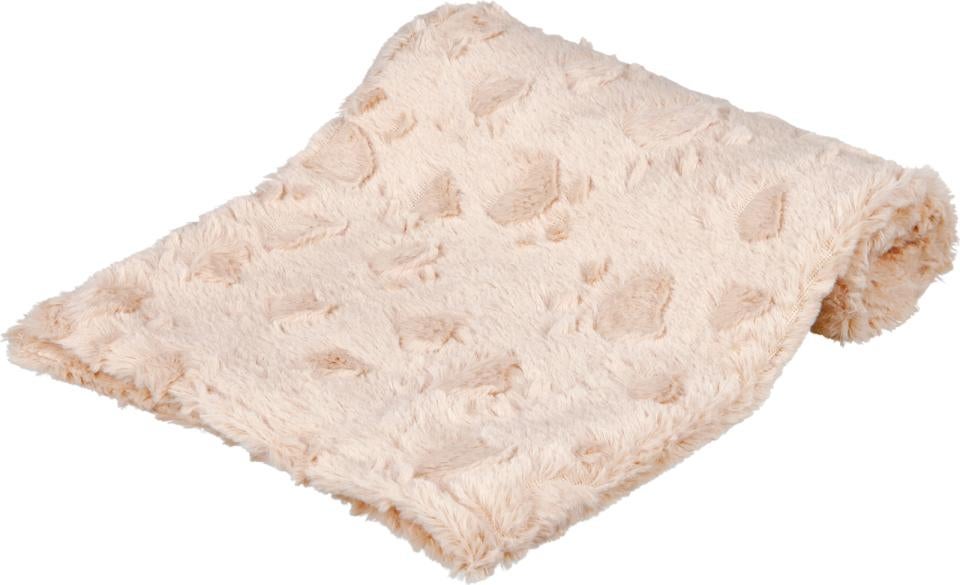 Trixie Cosy blanket structured soft plush 70 × 50 cm beige